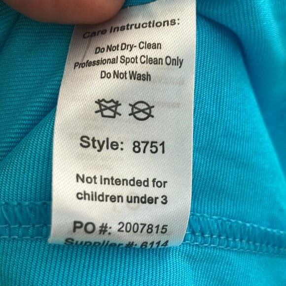 Weissman Blue Sequined Leotard Colorful Tutu Dance Costume Size Large Child - Picture 3 of 4